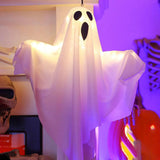 Ghost Decorations Scary LED Ghost Flying Ghost With Flexibly Adjusted Poses Halloween Pendant Decorations Hangable Party Decors