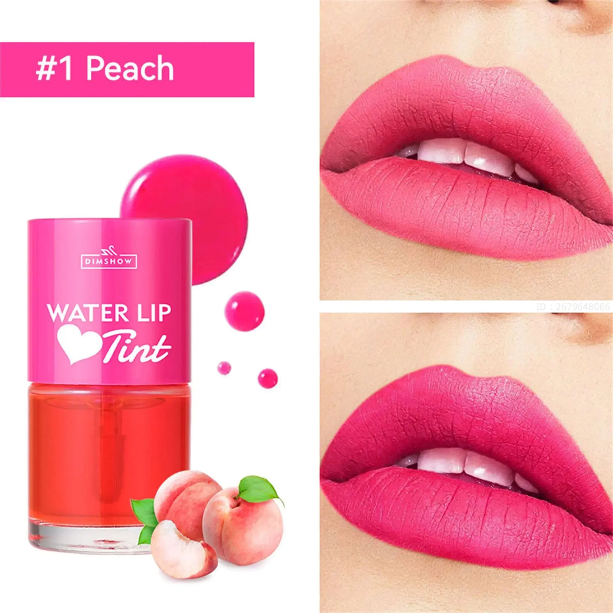 Liquid Lipstick Facial Rouge Big Eye Eyeliner 2-IN-1 Multipurpose Makeup Long-lasting Moisturizing Matte Non-stick Lip Gloss