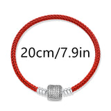 Colgante de plata 925 con forma de serpiente para San Valentín, ideal para pulseras originales de plata de ley 925 para mujer, regalo de joyería DIY.