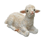 Sheep Sculpture  Cute Micro Landscape Sheep Sculpture  Synthetic Resin Animal Figurine