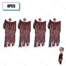 10/8/4/2/1PC Halloween Garden Decor Scary Hanging Ghost Skeleton Skull Grim Reaper Outdoor Haunted House Spooky Party Supplies