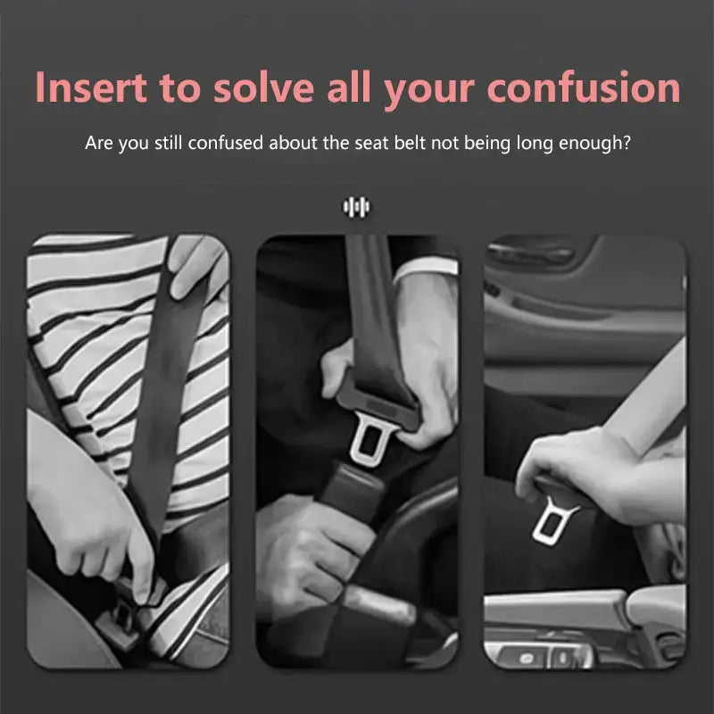 Car Seat Belt Clip Extender Customization Emblem Accessories For Jeep Wrangler JL JK Grand Compass Gladiator Cherokee Renegade - Lootquake