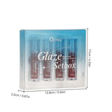 4 PCS Lipstick Set Moisturizing Breathable Glossy Non-Sticky Long-Lasting Full-Look Lips Light Durable Lip Gloss