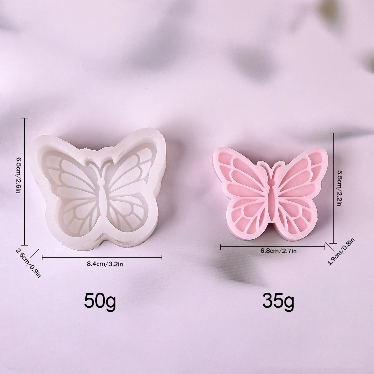 Sculpture Beautiful Butterfly Candle Silicone Mold DIY Insect Series Resin Mould Aromatherapy Soap Gypsum Handmade Home Decor