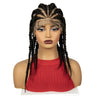 18" Natural Braided Wig | Full Lace | Baby Hair | Everyday Style