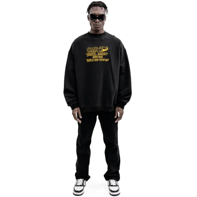 Harajuku Pullover Men's Sweatshirt Oversized Hooded Clothing Winter Hip Hop Hoodies Aesthetic Graphic Streetwear Gothic Y2k Tops - Lootquake