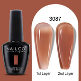 NailCO Gel Nail Polish Nail Art Translucent Vernis Semi Permanent UV LED Lamp Gel Manicure for Gel Polish Nail Glue Productos