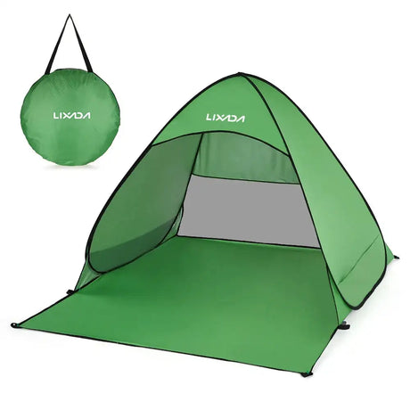 Lixada Automatic Instant Pop Up Beach Tent Lightweight Outdoor UV Protection Camping Fishing Tent Cabana Sun Shelter - Lootquake