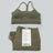 women 2 Pieces Yoga Set Women Sportswear Gym Top Y-shape Bra Fitness High Waist Leggings Workout Sports Clothes Tracksuits - Lootquake