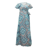 2024 Summer Leisure Hot Sale Holiday Printed Dress Sexy Long Dress Women's Wear - Lootquake
