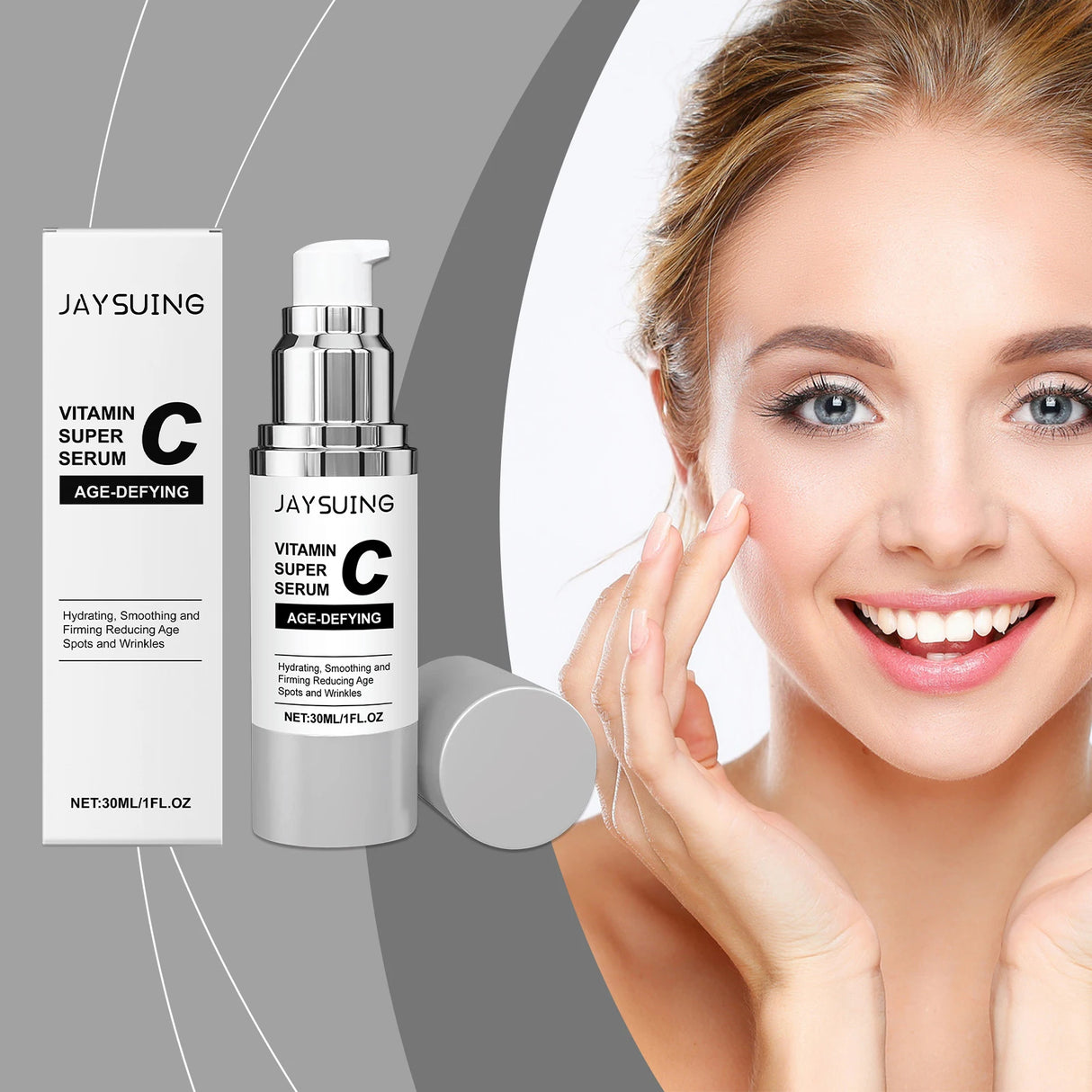 Esencia facial con vitamina C, diluye la pigmentación, alivia la sequedad, unifica el tono de la piel, hidrata de forma duradera y aclara.