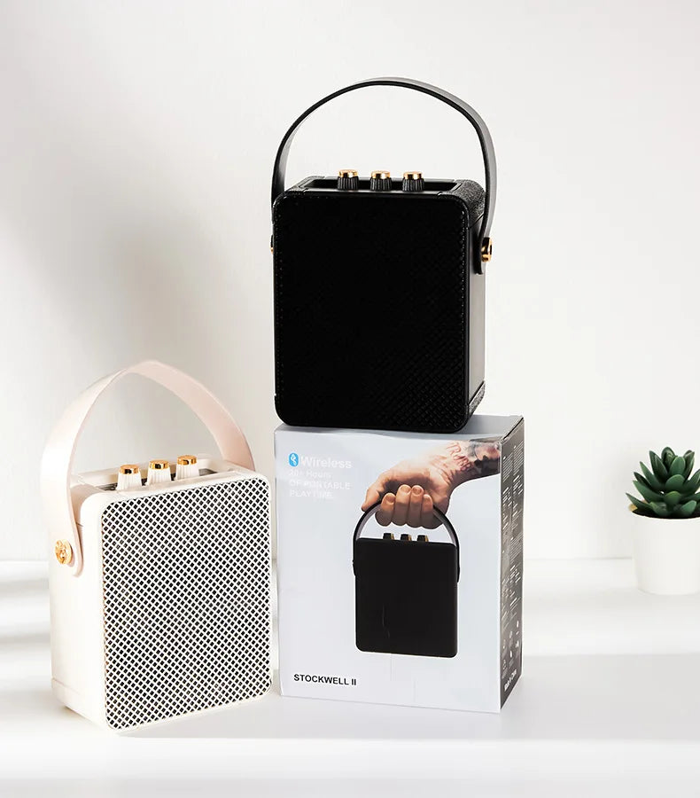 Altavoz Bluetooth inalámbrico pequeño, portátil, para exteriores, con barra de sonido de graves