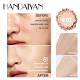 8 Colors Matte Face Pressed Powder 24 Hours Oil Control Natural Foundation Brightening Full Coverage Setting Powder Face Makeup