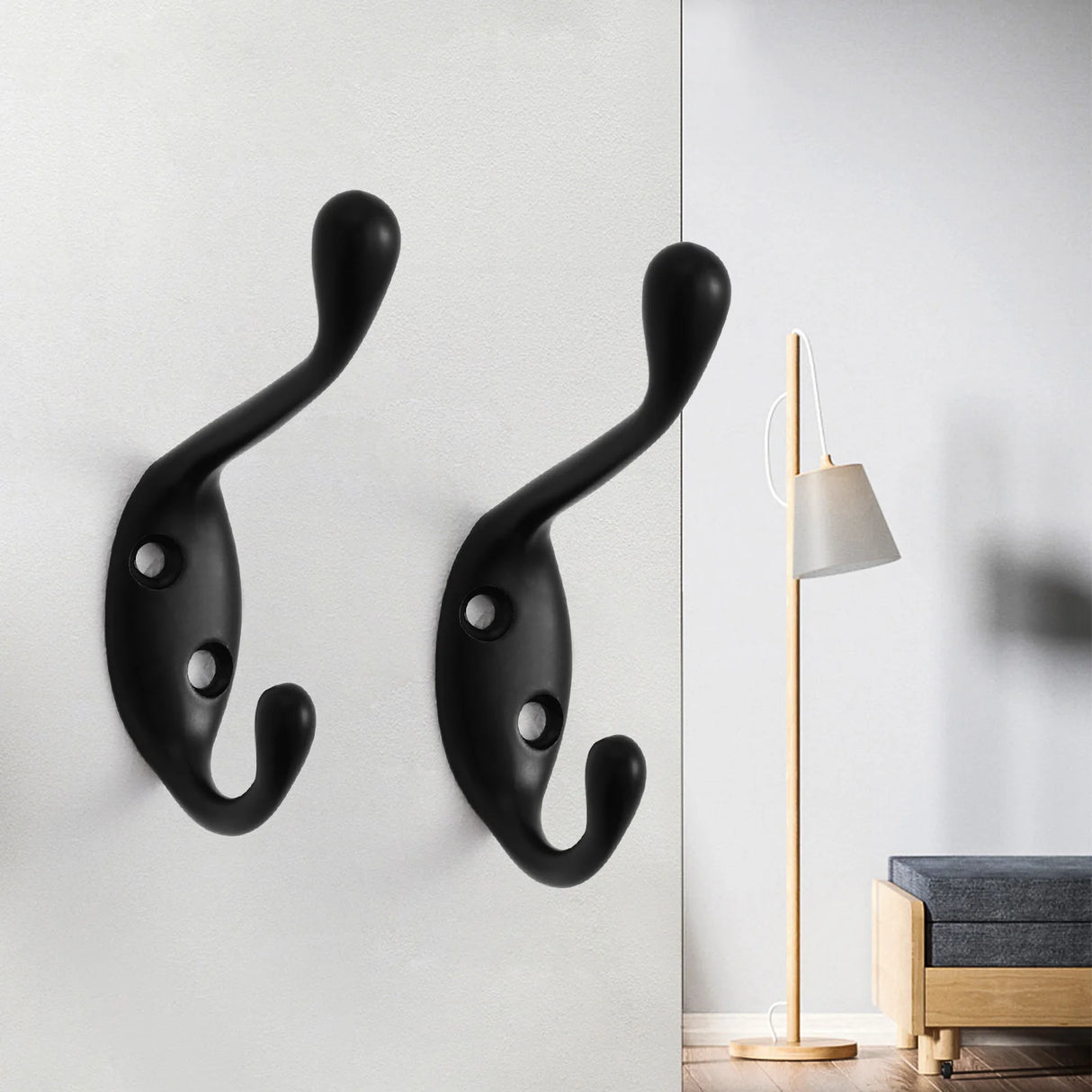SARIHOSY 1/5Pcs Coat Towel Hook for Bathroom Hook Home Storage Wall Hooks Bathroom Kitchen Accessories Wall Hanger