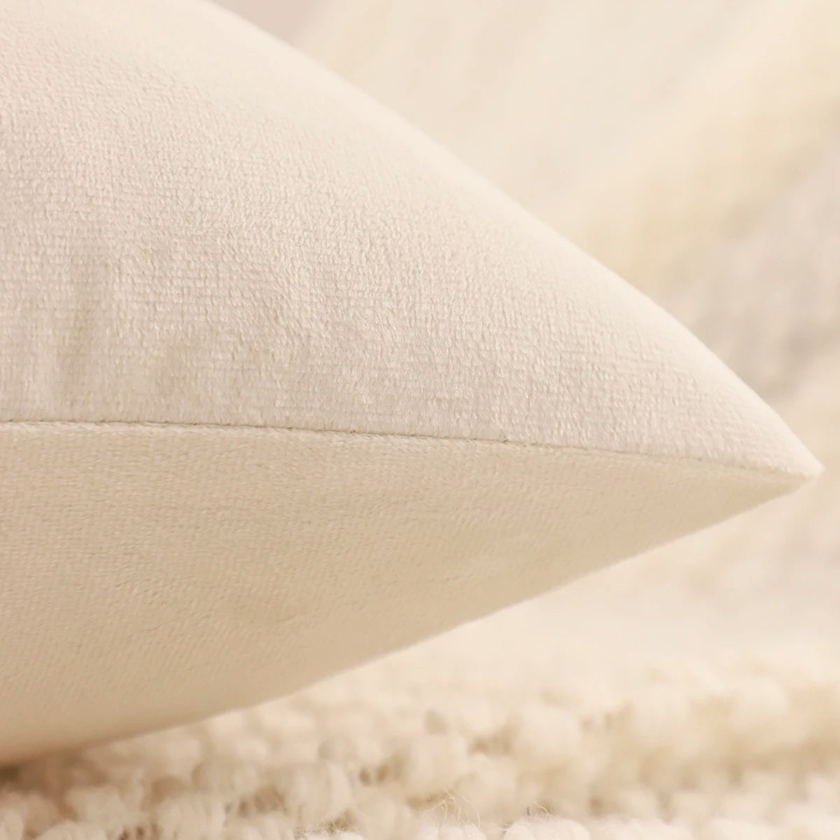 1 funda de almohada navideña con diseño de ciervo, guantes bordados de terciopelo, decoración navideña para sala de estar.