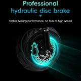 T6 6000W 60V 40ah Dual Motor Electric Scooter NFC Card Unlock E-Brake 11 Inch Tyres Max Speed 90km/h Foldable Electrics Scooter
