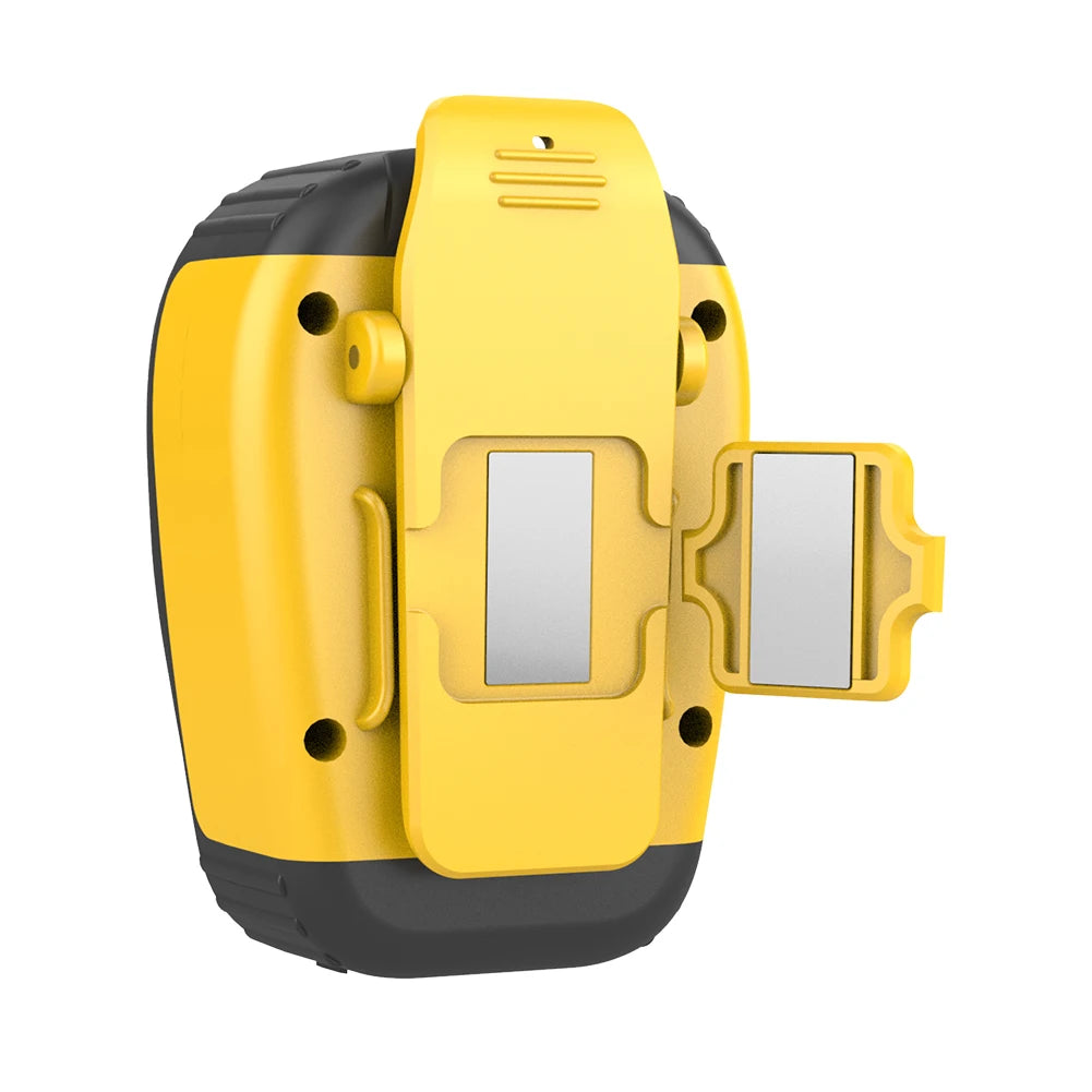 Altavoz portátil inalámbrico con Bluetooth 5.3 y correa magnética con clip, pequeño para ciclismo y senderismo.