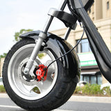 Trottinette électrique Citycoco, moteur puissant de 4 000 W, vitesse maximale de 60 à 70 km/h, batterie de 60 V 25 Ah, autonomie de 40 à 60 km, charge maximale de 250 kg.