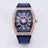 Luxury Diamond wristwatch for women Fasion and elegant quartz watch with silicone watchstrap Waterproof luminous Tonneau watch - Lootquake