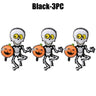 Halloween Balloon Decor Set with Pumpkin Skull Foil Balloons for Spooky Themed Party and Fun Cartoon Shaped Balloons