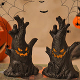 NEW Halloween Decorations, Ghost Tree Stumps, Small Ornaments, Terrifying Ghosts, Bedroom Scene Decorations, Lights