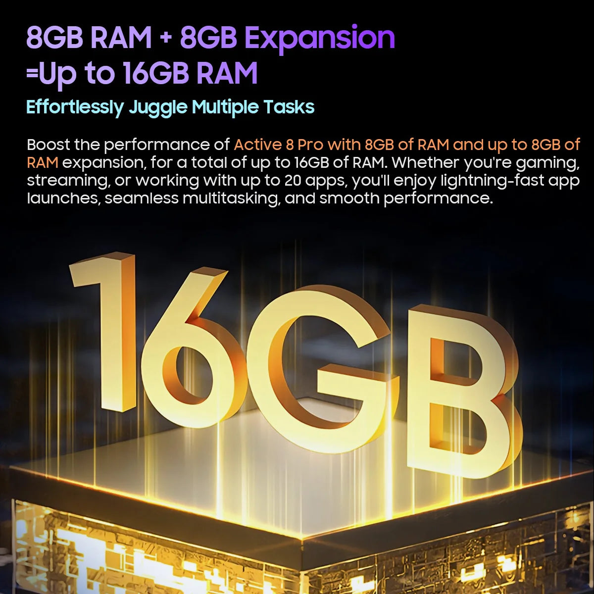 Tablette PC Blackview Active 8 Pro 16 Go 256 Go Batterie 22 000 mAh Android 13 Écran 2,4 K 10,36 pouces Caméra 16 Mpx + 48 Mpx Tablette robuste