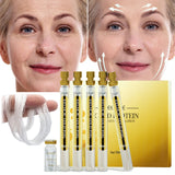 Hilo de colágeno, lifting instantáneo, eliminador de arrugas, suero de proteína soluble, relleno facial absorbible, cuidado de la piel antienvejecimiento. Nuevo.