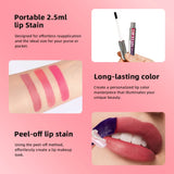 Encres à lèvres longue tenue, teinte mate coréenne, pelable, mate, bâton pour les lèvres, livraison gratuite, rouge à lèvres liquide, maquillage waterproof