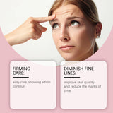 Collagen Cream Stick for Face Firming Reduce Neck Fine Lines Improve Sagging Skin Increase Elasticity Tightening Snail Neck Care