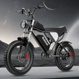 Electric bike 2000W Powerful Dual Motor 52V 40Ah Dual Battery Q20 Pro Ebike Motorcycle Mountain 20x4.0 Fat Tire Electric Bicycle