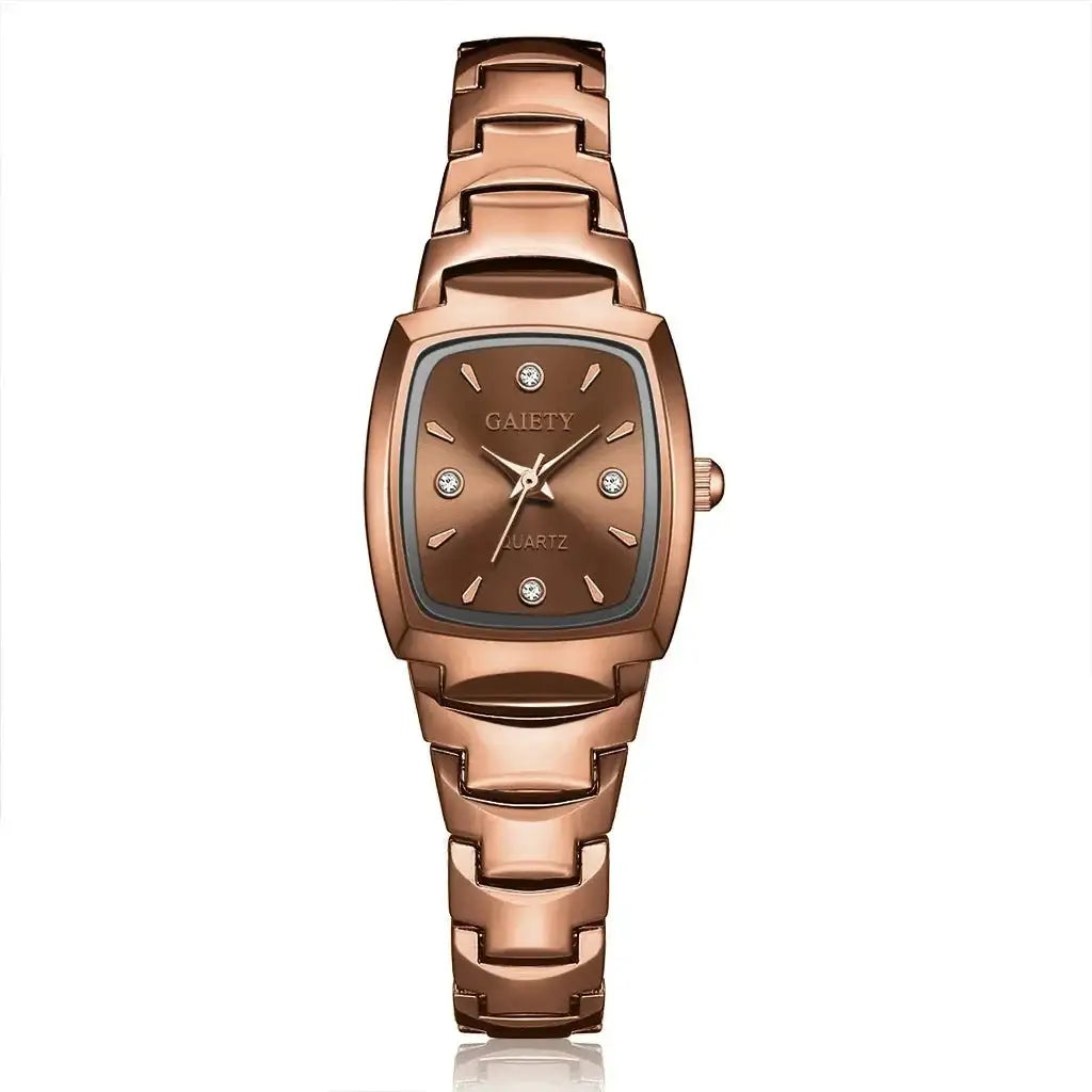 2024 Ladies Fashion Casual Quartz Watch Women Business Stainless Steel Strap Watch Women's Watch Clock Leisure Reloj Mujer - Lootquake