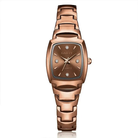 2024 Ladies Fashion Casual Quartz Watch Women Business Stainless Steel Strap Watch Women's Watch Clock Leisure Reloj Mujer - Lootquake