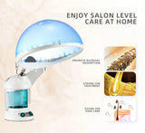 Vaporisateur vapeur pour le visage et les cheveux, humidificateur, brumisateur nano chaud, vaporisateur d'ozone pour le visage, hydratant pour les cheveux, appareil à vapeur pour salon à domicile