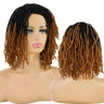 10 Inch | Short | Crochet | Synthetic | Fiber | Afro | Curly Twist | Dreadlock Wigs For Women