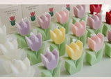 Exquisite Tulip-Fragrance Candles: Ideal Wedding Keepsakes, Luxurious Home Ambiance & Heartfelt Birthday Presents for Women