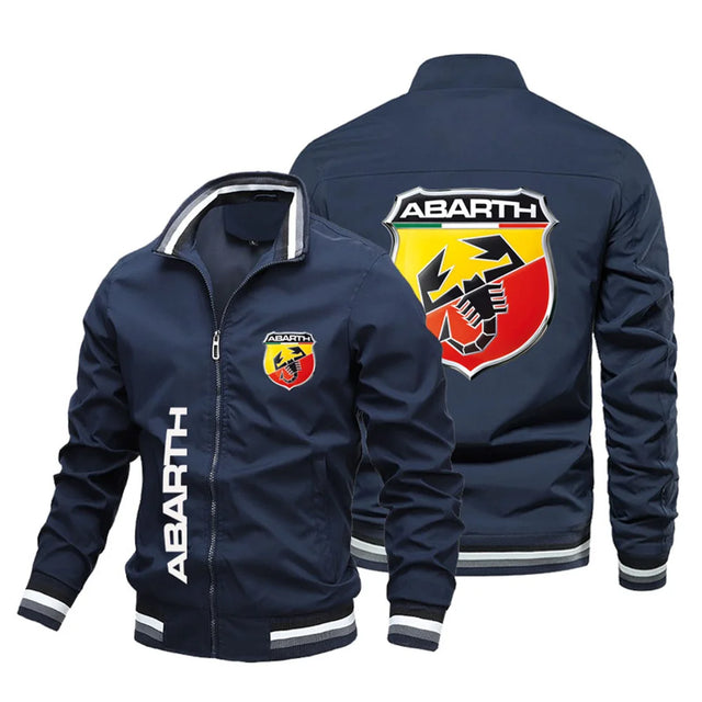 Manteau Bombardier Respiré avec Logo Imprimé pour Homme et Femme, Veste Cristaux en Voiture, Y2K Street Hip Hop Sportif, - Lootquake