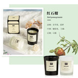 1 vela de aromaterapia con aroma a planta europea moderna para sala de estar, dormitorio, purificación del aire, fragancia duradera, decoración de vasos.