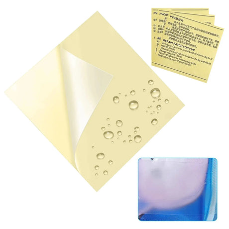 Iatable Pool Patch Repair Kit Air Mattress Patch Waterproof  PVC Repair Hole Patch Sticker Tape For Tent Yoga Ball Kayak - Lootquake