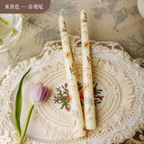 2 velas perfumadas de cera de soja con forma de flor, para aromaterapia, bodas, cumpleaños, fiestas y decoración del hogar.