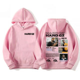 Rapper Hard Gz Lacosta 2025 Tour Graphics Hoodies Men Women's Harajuku Hip Hop Street Sweatshirt Fashion Casual Oversized Hoodie - Lootquake