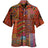Colourful Bohemia African Graphic Shirts For Men Clothing Fashion Mens Short Sleeve Casual Y2k Lapel Blouse Summer Beach Tops - Lootquake