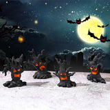 Halloween Micro Landscape Scene Decoration Accessories Tree Demon Ghost Pumpkin Skull Party Supplies Home Party Ornament Terror