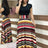 Women Floral Dot Print Patchwork Long Dress Summer Casual Short Sleeve O-Neck High Waist Robe Boho Beach Maxi Sundress Vintage - Lootquake