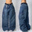 Streetwear Fashion New Multi-pocket Washed Baggy Jeans Men And Women Y2K Hip-hop Harajuku Casual Gothic High Waist Wide Trouser - Lootquake