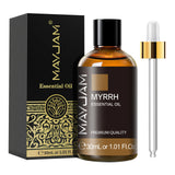 MAYJAM 1PCS 30ML Huile Essentielle d'Aromathérapie Lavande Vanille Jasmin Eucalyptus Menthe Poivrée Huile Aromatique pour Diffuseur Bougie Savon