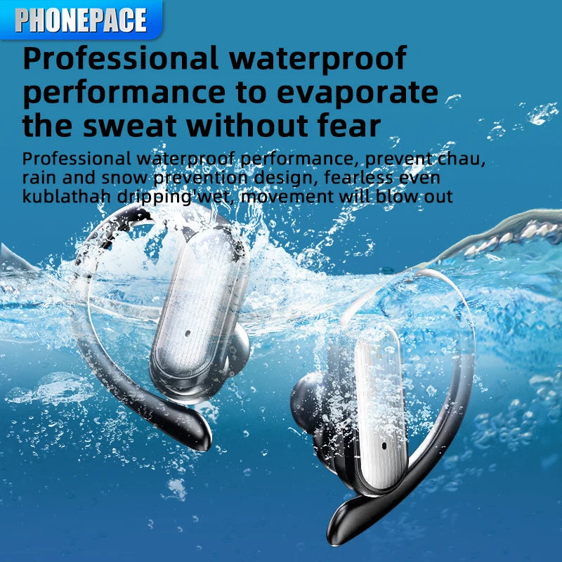 Auriculares inalámbricos Bluetooth A520 con sonido HD, estéreo, universales, con luz táctil, mini tapones para los oídos de alta calidad y antisudor.