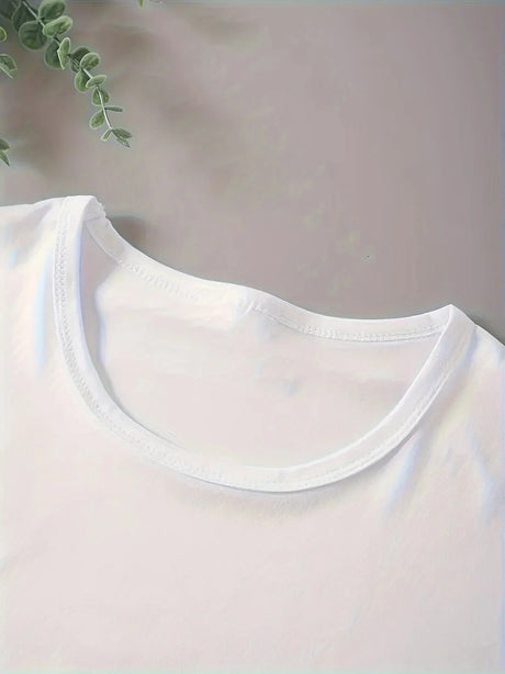 Simple Red Spider Printing Crop Tops Summer Street Fashion Women's Slim-fit T-Shirt Comfortable Soft High Elastic Female Clothes - Lootquake