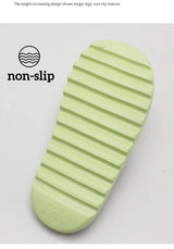 Size Super Soft Eva Sole Summer Slippers for Men Women Bottom Indoor Home Slides Sandals Beach Shoes Male Slippers Flip Flops