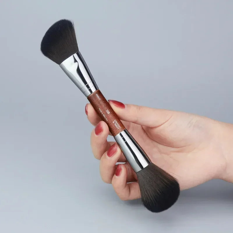 Grand pinceau pour fond de teint, blush, plat, pour BB crème, correcteur, fond de teint, liquide, crème, outils de maquillage