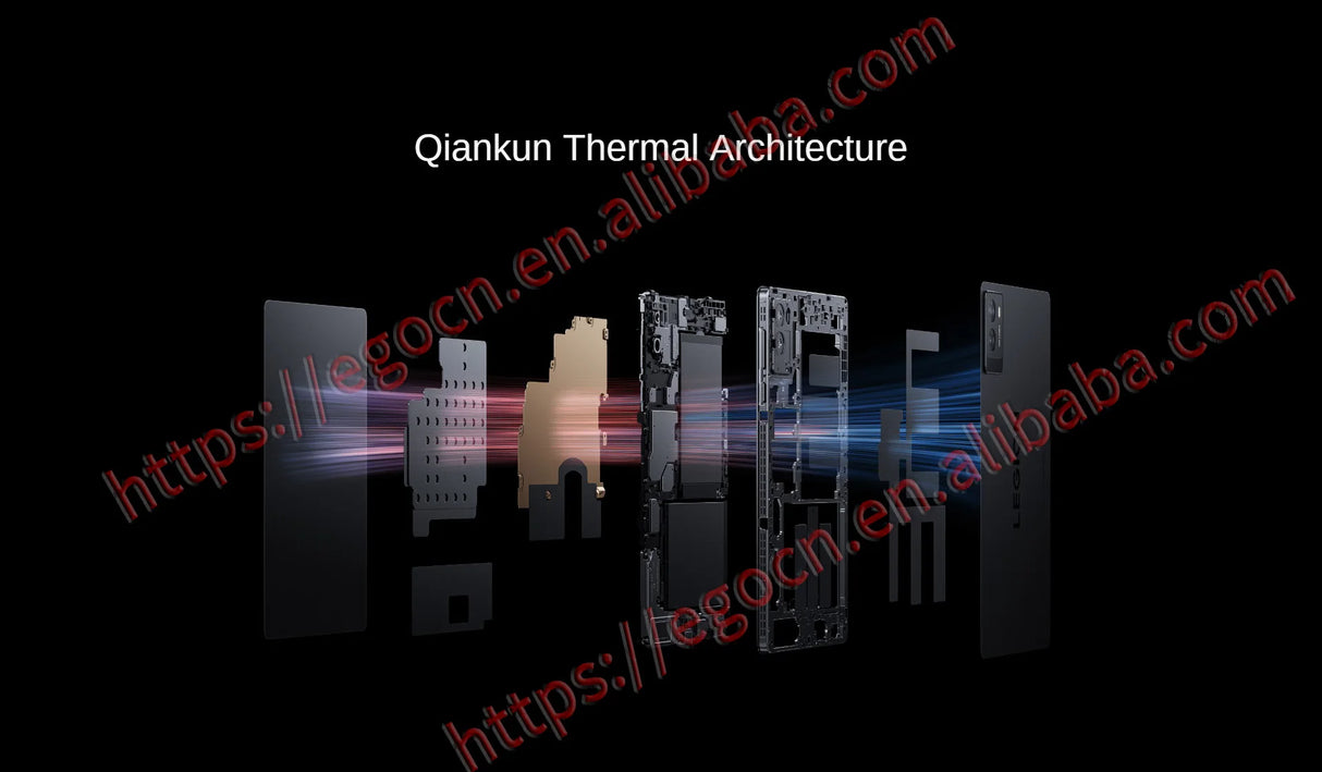 Tablette de jeu Lenovo Legion Y700 2025 8,8 pouces Snapdragon 8 Gen3/8 cœurs / Android 14 / 12 Go 256 Go / 16 Go 512 Go / Wi-Fi / Noir